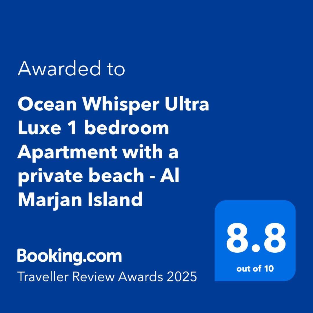 Ocean Whisper Ultra Luxe 1 Bedroom Apartment With A Private Beach - Al Marjan Island Ras al-Khaimah Exterior foto